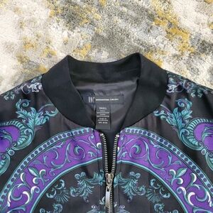 INC International Concepts Bomber Zip Jacket